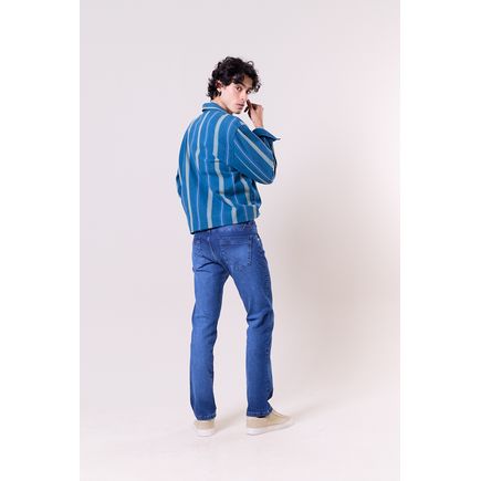 Calça Masculina Jeans Tradicional