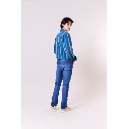 Calça Masculina Jeans Tradicional