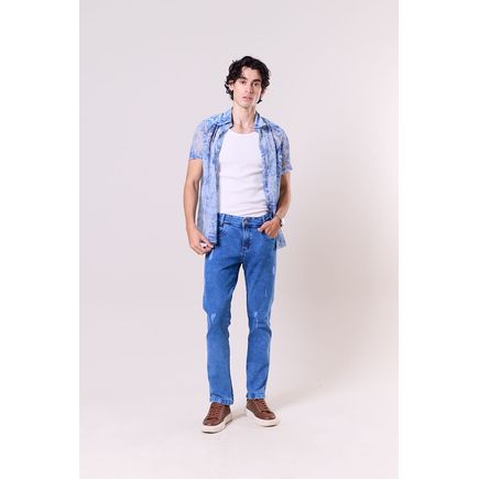 Calça Masculina Jeans Tradicional