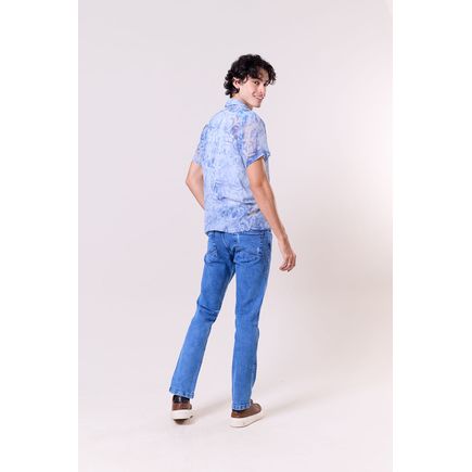 Calça Masculina Jeans Tradicional