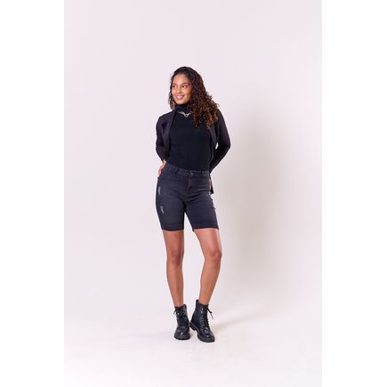 Bermuda Jeans Feminina