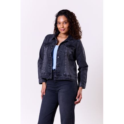 Jaqueta Jeans Feminina