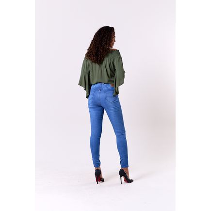 Calça Jeans Cigarrete Feminina