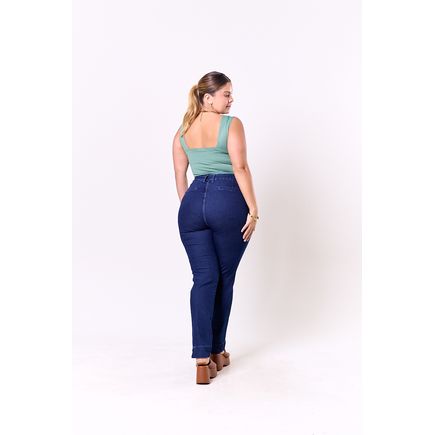 Calça Jeans Social Feminino Plus