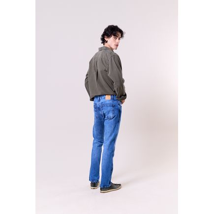 Calça Masculina Jeans Tradicional