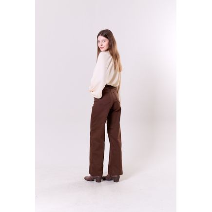 Calça Sarja Pantalona Feminina