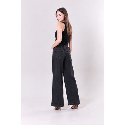 Calça Jeans Pantalona